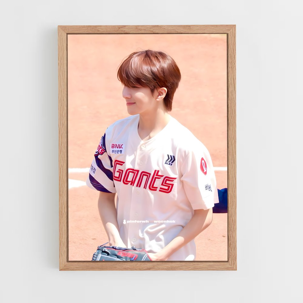 Poster Lotte de giants – affiche Baseball (vue 4)